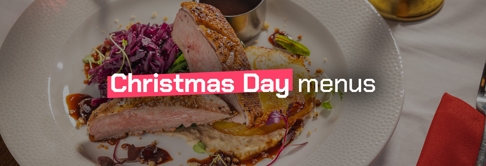 Christmas Day Menu at Hawkins Forge