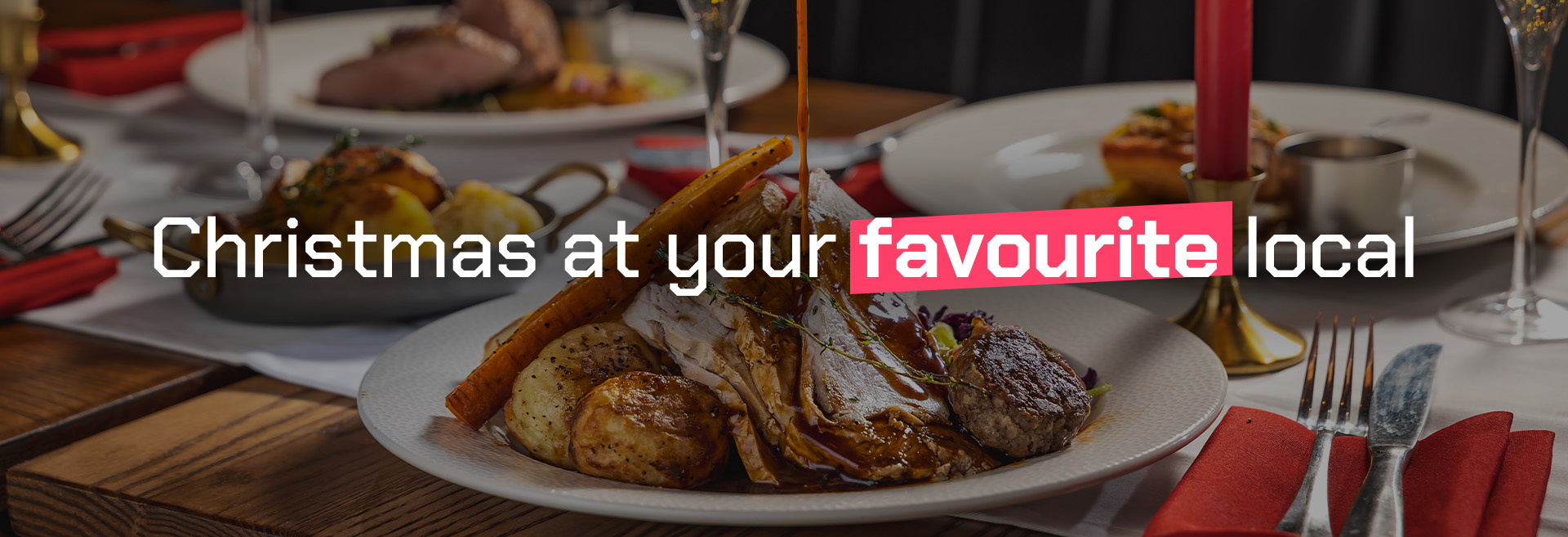 Christmas at Hawkins Forge in outlet-town]